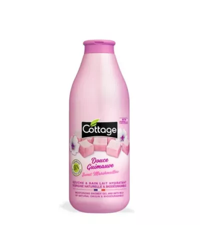 Cottage Douce Guimauve Douche & Bain Lait Hydratant 750ml