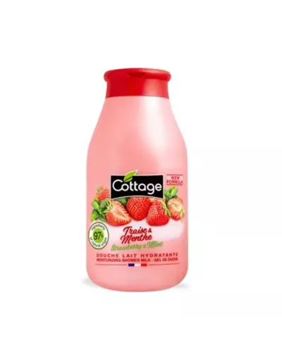Cottage Fraise & Menthe Moisturizing Shower Gel 250ml
