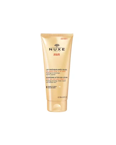 Nuxe Sun Lait Fraîcheur Après Soleil Visage Et Corps 200ml