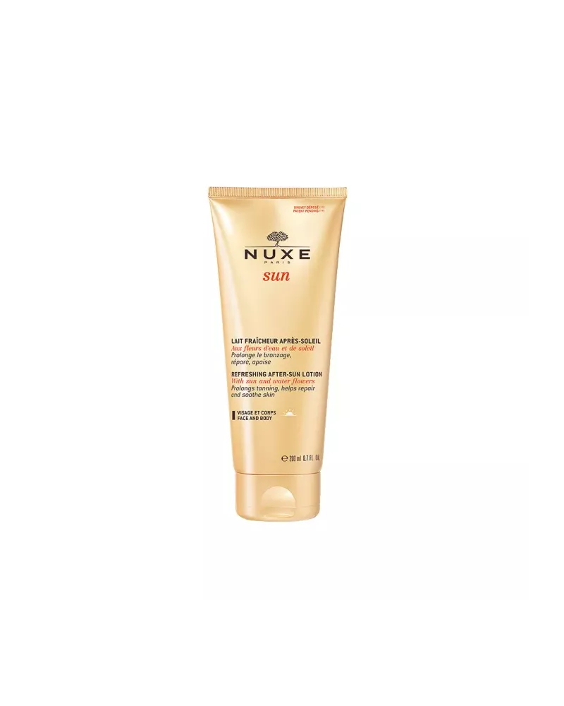 Nuxe Sun Leche Facial Y Corporal Refrescante Aftersun 200ml