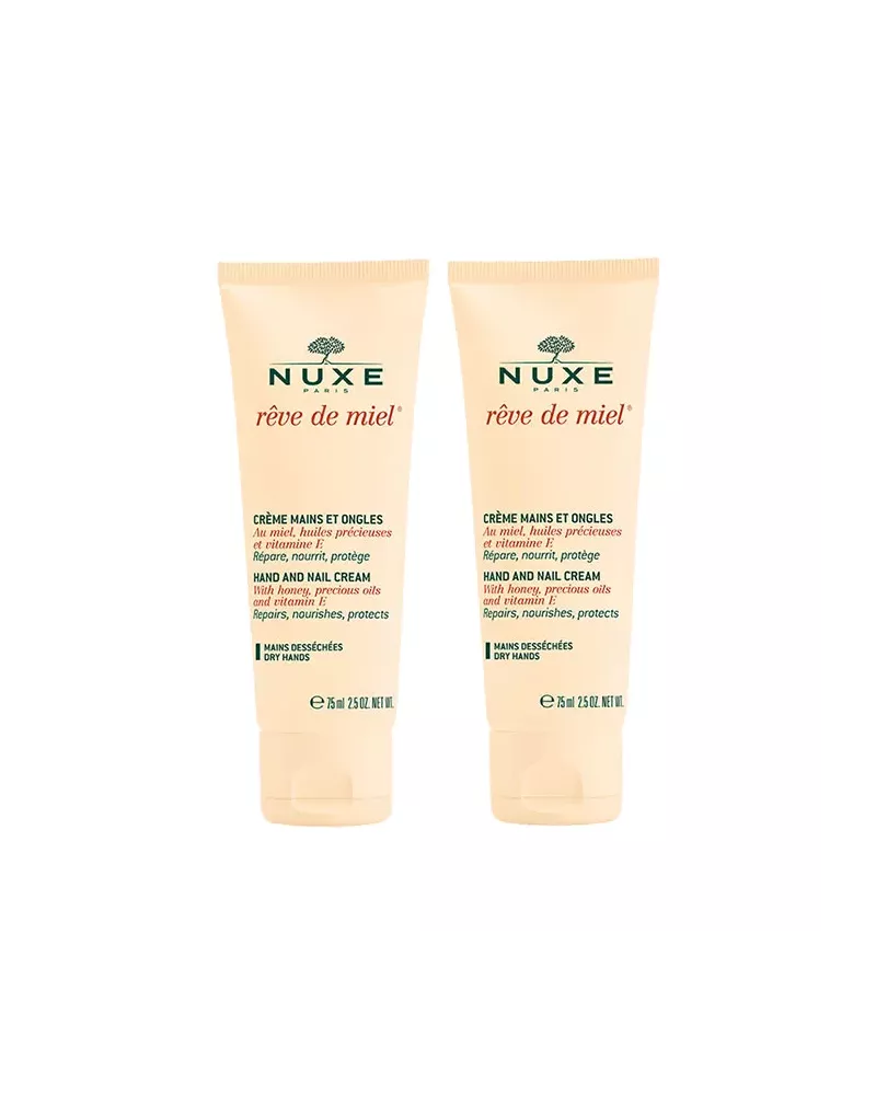 Nuxe Rêve De Miel Crema De Manos Y Uñas 2x50ml