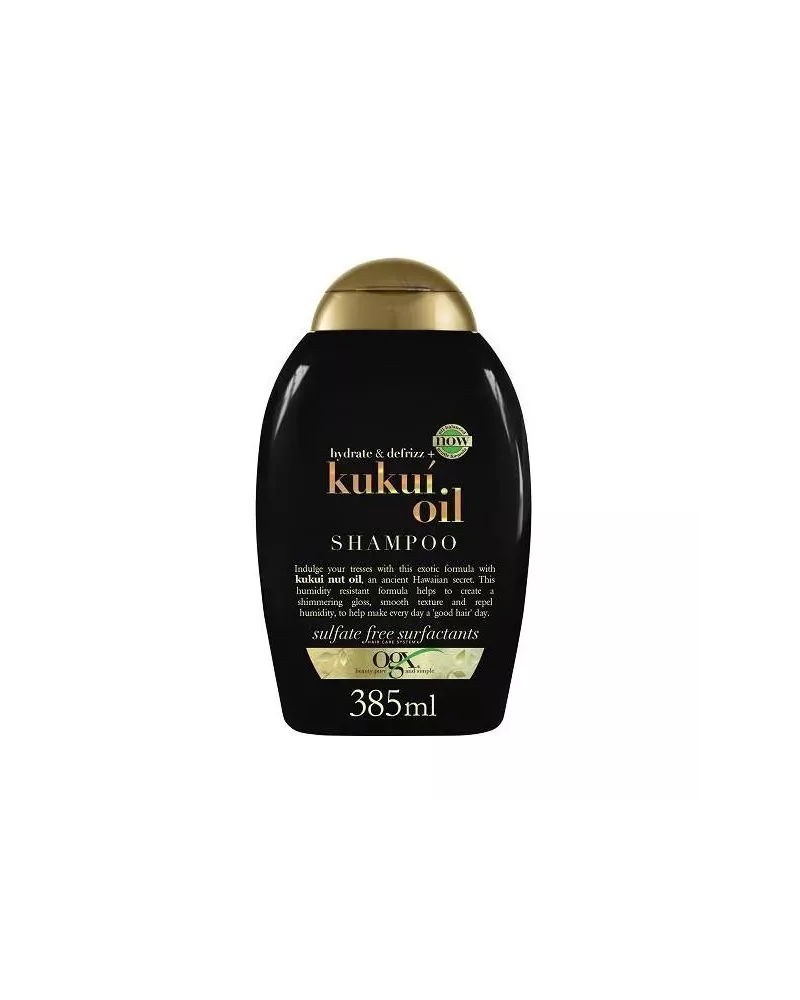 Ogx Kukui Oil Anti-Frizz Hair Shampoo 385ml