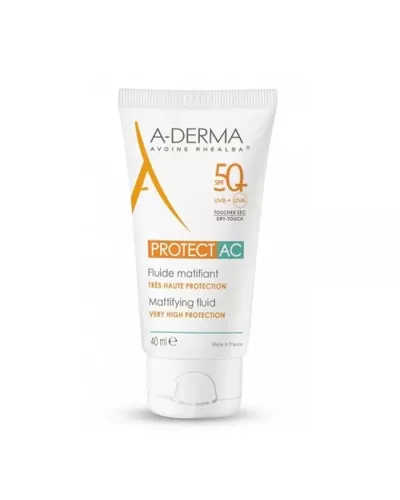A-Derma Protect AC Mattifying Fluid Spf50 + 40ml