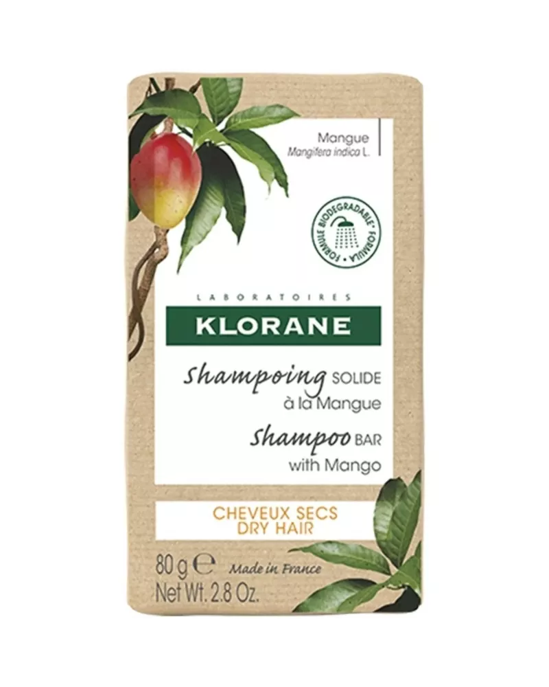 Klorane Mango Solid Shampoo 80gr