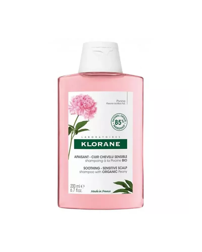 Klorane Shampooing Apaisant Et Anti-Irritant Pivoine 200ml