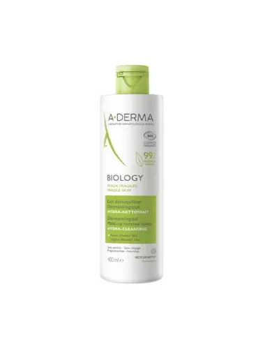 A-Derma Biology Lait Démaquillant 400ml