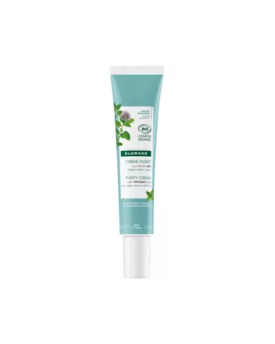 Klorane Crema Purificante Menta Aquatica Bio 40ml