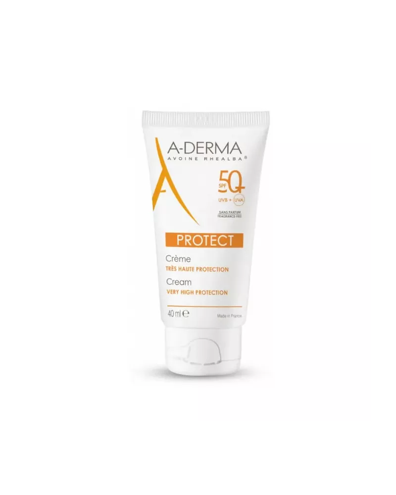 A-Derma Protect Crème Non Parfumée Spf50 + 40ml