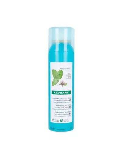 Klorane Mint Dry Detox Shampoo 150ml