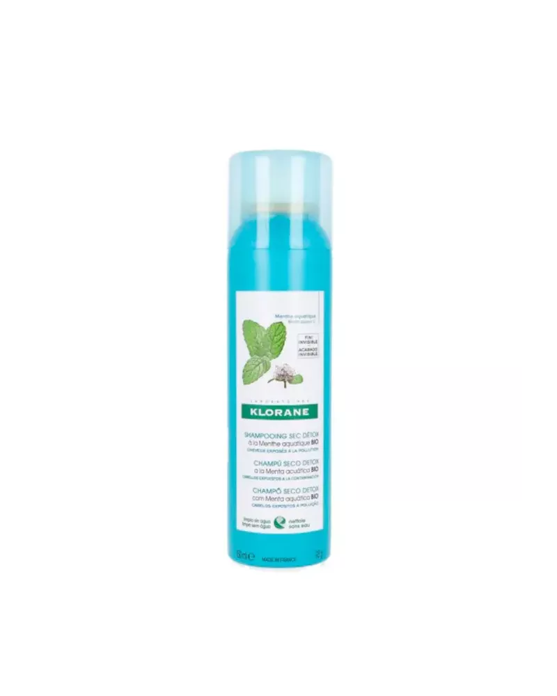 Klorane Mint Dry Detox Shampoo 150ml