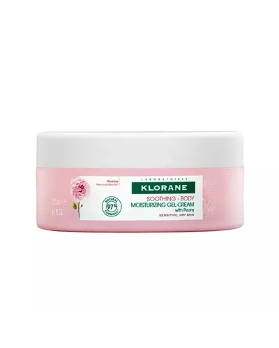 Klorane Peony Moisturising Gel-Cream 200ml