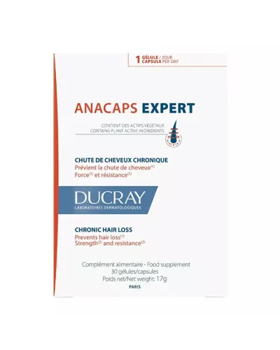 Anacaps Expert Reaccional Hair Loss Supplement 30 Unités