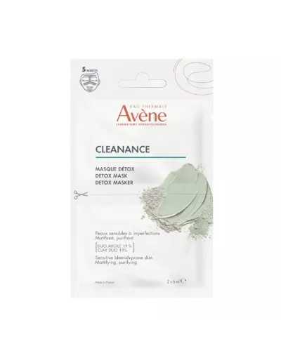 Avène Cleanance Mascarilla Detox 2 x 6 ml