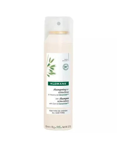Klorane A LA Leche de Avena Champú Seco Extrasuave 150 ml