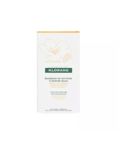 Klorane Hair Removal Cold Wax Strips Face