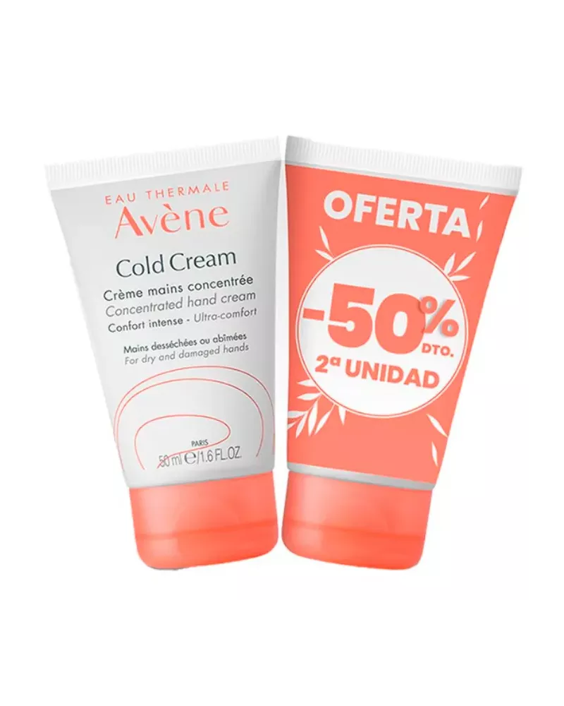 Avène cold cream mains 2x50ml