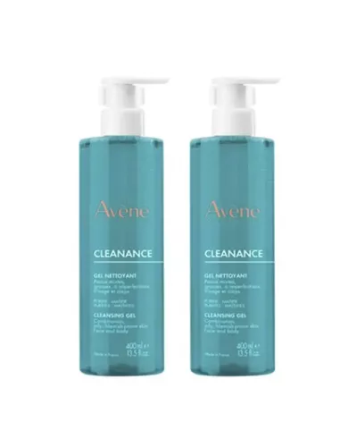 Avène Cleanance Duo Gel Limpiador 2 x 400ml