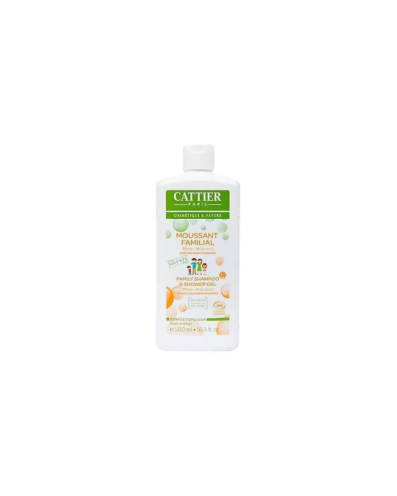 Cattier Paris Gel de Ducha y Champú S-S 500ml