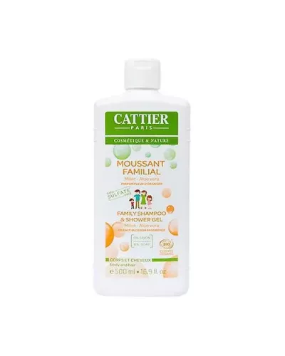 Cattier Paris Gel de Ducha y Champú S-S 500ml