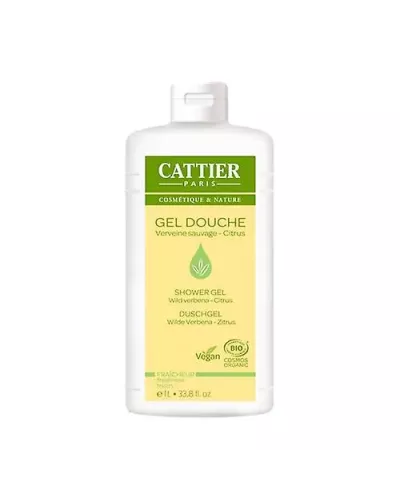Cattier Paris Gel de Ducha Refrescante de Verbena 1l