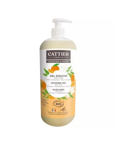 Gel de Ducha Clementina-Azahar de Cattier Paris 1l