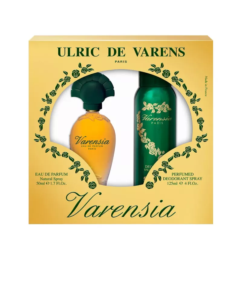 Ulric De Varens Varensia Eau De Parfum Vaporisateur 50ml Coffret 2 Produits