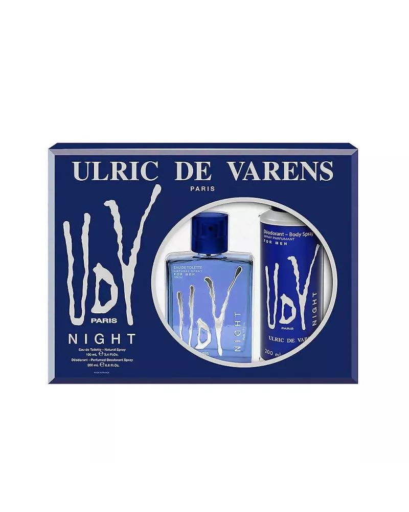 Ulric De Varens Udv Night For Men Lote 2 pièces