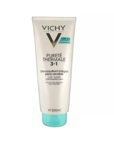 Vichy Pureté Thermale 3 En 1 Démaquillant Intégral Peau Sensible 300ml