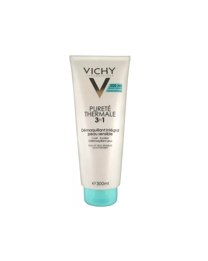 Vichy Pureté Thermale 3 En 1 Démaquillant Intégral Peau Sensible 300ml