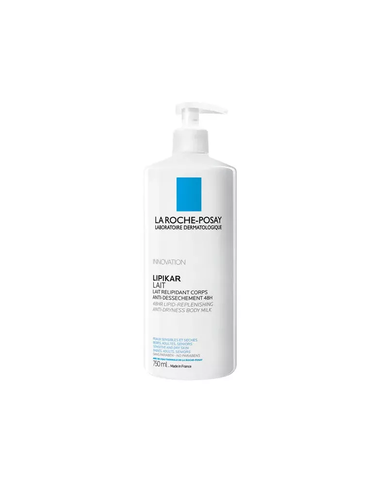 La Roche Posay Lipikar Lait Relipidant Corps 48h 750ml