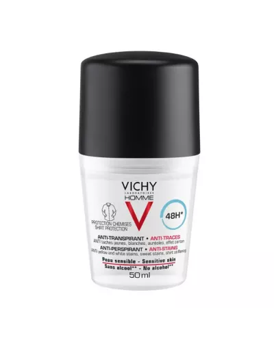 Vichy Homme Anti-Perspirant Deodorant for Sensitive Skin 50ml