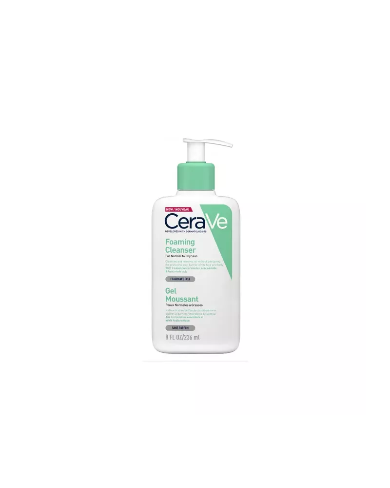 Cerave Gel Limpiador Espumoso 236ml