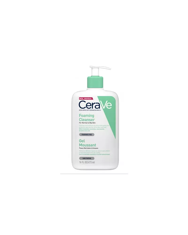 Cerave Gel Limpiador Espumoso 473ml