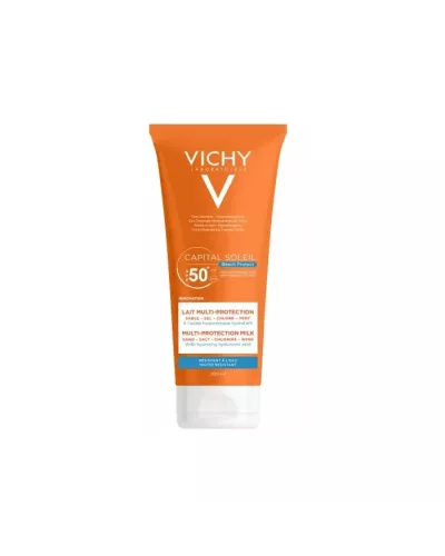 Vichy Capital Soleil Multi Protection Milk Water Resistant Spf50 200ml