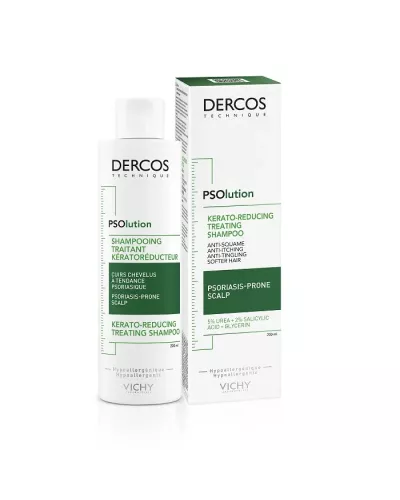 Vichy Dercos Psolution Shampoo Keratoreducing Treatment 200ml