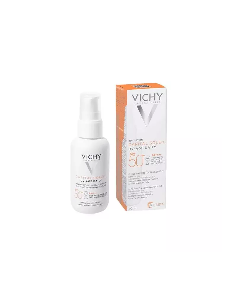 Capital Soleil Uv-Age Daily Con Color SPF50+ 40ml