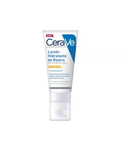 Cerave Loción Hidratante Facial Spf50 52ml