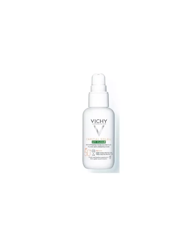 Capital Soleil Uv Clear Fluide Anti Imperfections Spf50+ 40 ml