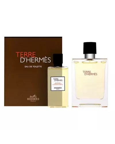 Hermès Terre d’Hermès Eau de Toilette Spray 100ml Gift Set (2 Items)