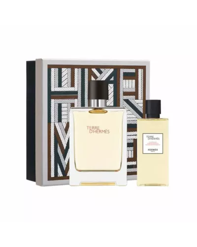 Hermès Terre D'Hermès Eau de Toilette Spray 100ml Gift Set with 2 Products