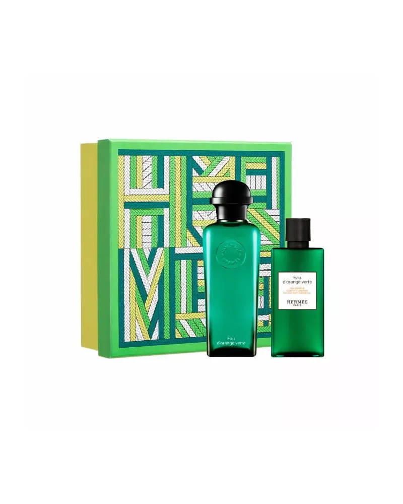 Hermès Eau d'Orange Verte Eau de Cologne Spray 100ml Gift Set with 2 Products