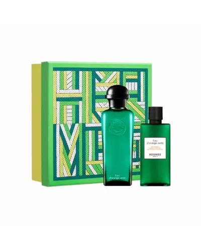 Hermès Eau d'Orange Verte Eau de Cologne Spray 100ml Gift Set with 2 Products