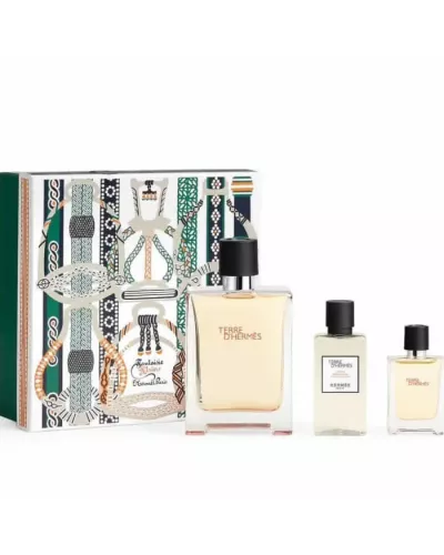 Set de 3 piezas de Terre D'Hermès Eau de Toilette Spray 100ml