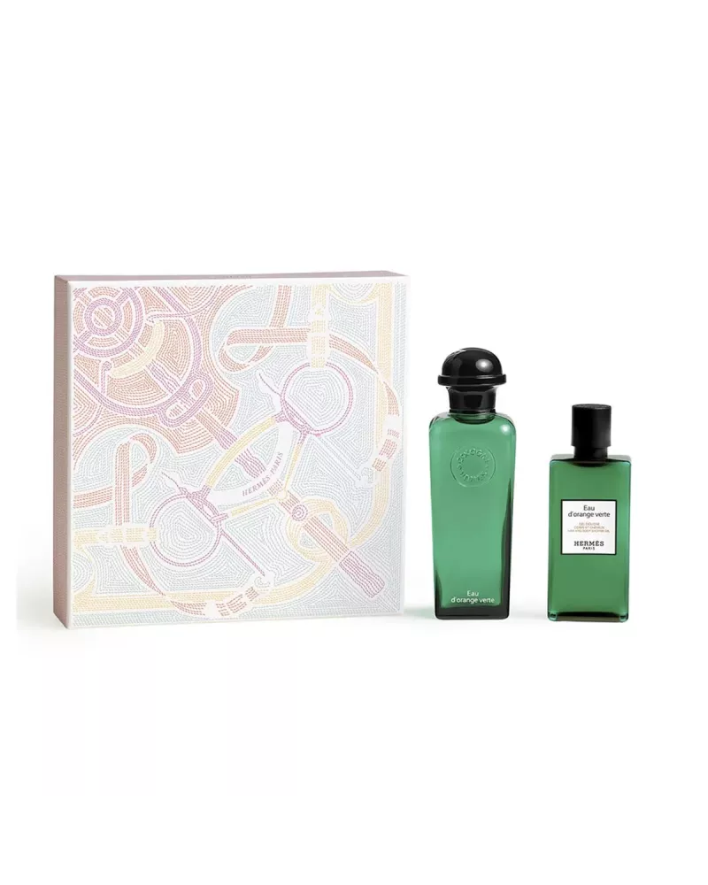 Hermès Eau d'Orange Verte Eau de Toilette 100ml Spray & Bath Gel 80ml