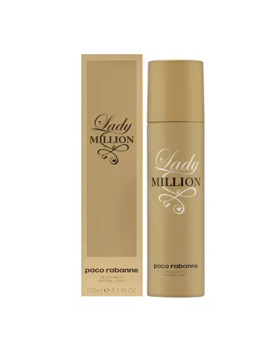 Paco Rabanne Lady Million Déodorant Vaporisateur 150ml