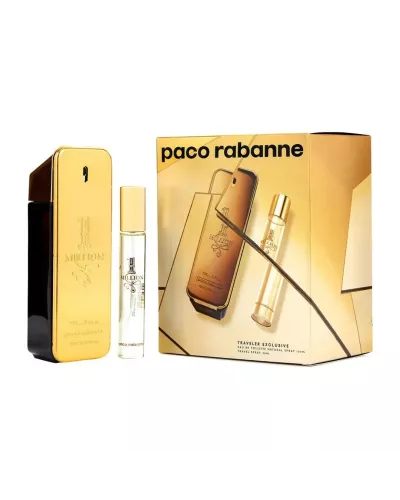 Paco Rabanne One Million Edt Sp 100ml Ts 20ml Travel Set