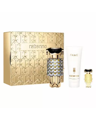 Paco Rabanne Fame Eau De Parfum Vaporisateur 80ml Coffret 3 Produits