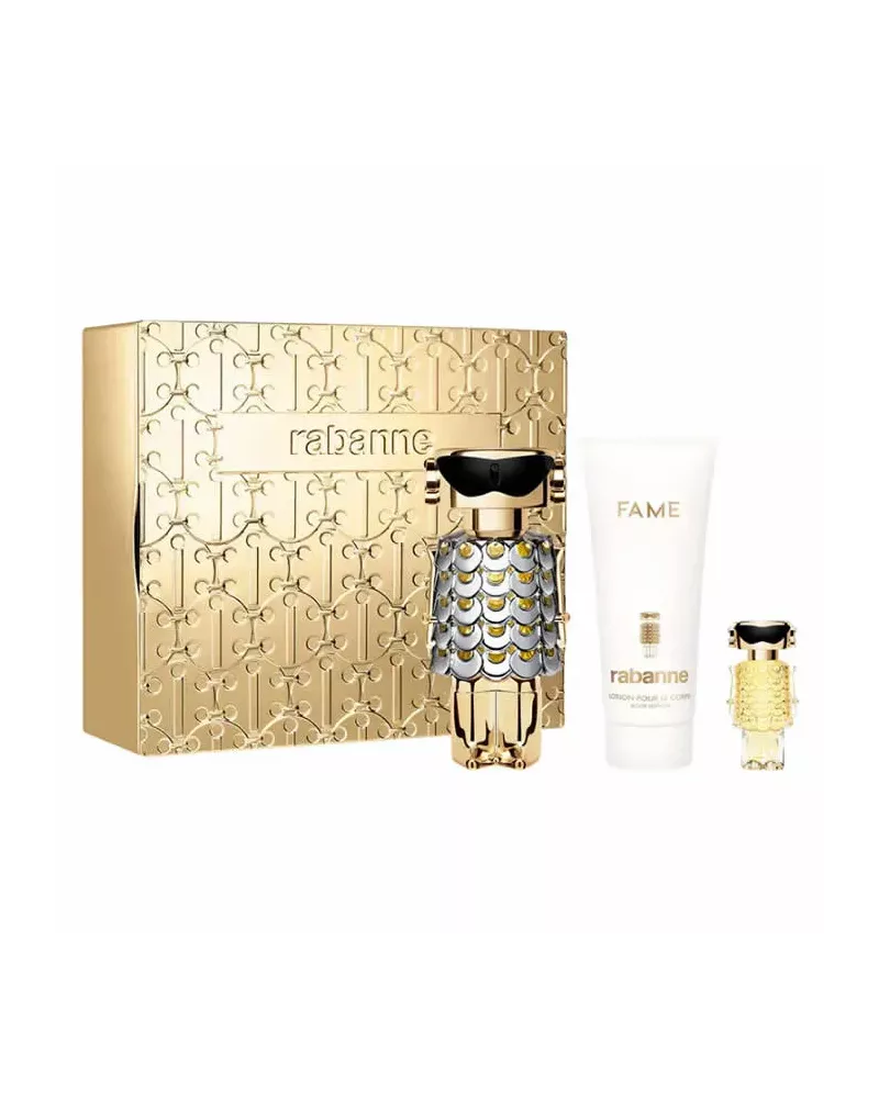Paco Rabanne Fame Eau De Perfume Spray 80ml Set 3 Piezas