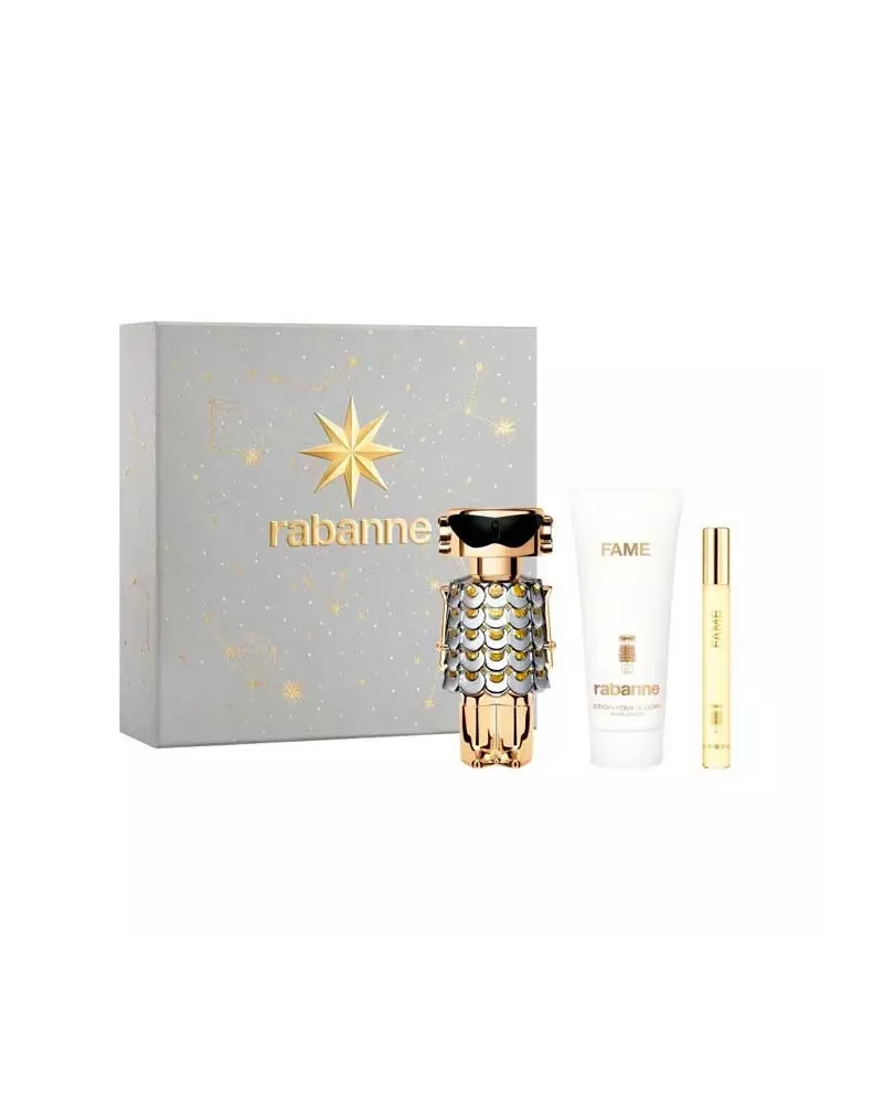 Paco Rabanne Fame Eau De Parfum Vaporisateur 50ml Coffret 3 Produits