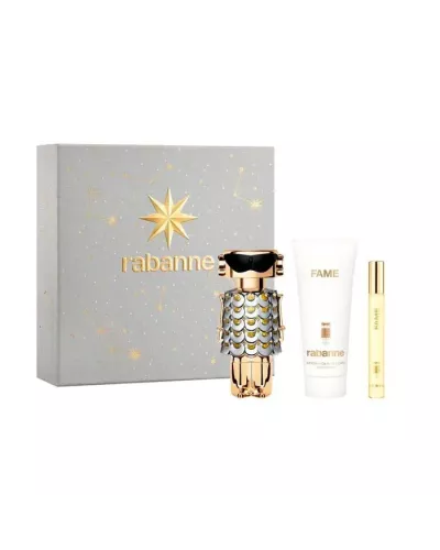 Paco Rabanne Fame Eau De Parfum Vaporisateur 50ml Coffret 3 Produits